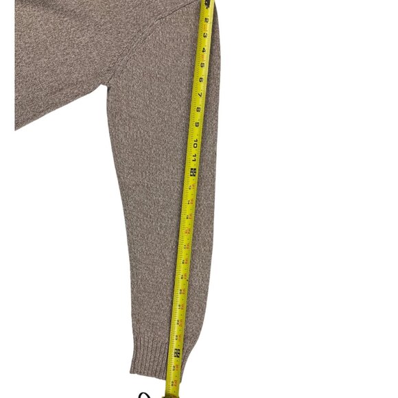 St Johns Bay Sweater Crew Neck Long Sleeve Beige Marled Cotton Pullover Size XL - Picture 11 of 14